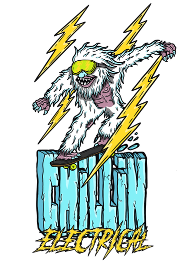 Chillin Electrical mascot